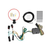 56327 Trailer Hitch Wiring Harness Kit Compatible with 2015-2024 Ford Transit 150 250 350 E-Transit 4-pin